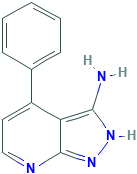 1H-Pyrazolo[3,4-b]pyridin-3-amine, 4-phenyl-