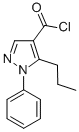 1-PHENYL-5-PROPYL-1H-PYRAZOLE-4-CARBONYL CHLORIDE