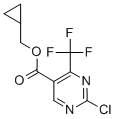 CYCLOPROPYLMETHYL 2-CHLORO-4-(TRIFLUOROMETHYL)PYRIMIDINE-5-CARBOXYLATE