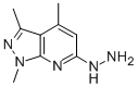 6-HYDRAZINO-1,3,4-TRIMETHYL-1H-PYRAZOLO[3,4-B]PYRIDINE