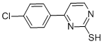 4-(4-CHLOROPHENYL)PYRIMIDINE-2-THIOL