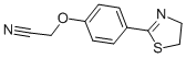 2-[4-(4,5-DIHYDRO-1,3-THIAZOL-2-YL)PHENOXY]ACETONITRILE