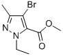 methyl 4-bromo-2-ethyl-5-methylpyrazole-3-carboxylate