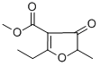 2-乙基-5-甲基-4-氧代-4,5-二氢呋喃-3-羧酸甲酯