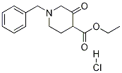 ethyl 1-benzyl-3-oxopiperidine-4-carboxylate hydrochloride