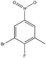 1-溴-2-氟-3-甲基-5-硝基苯