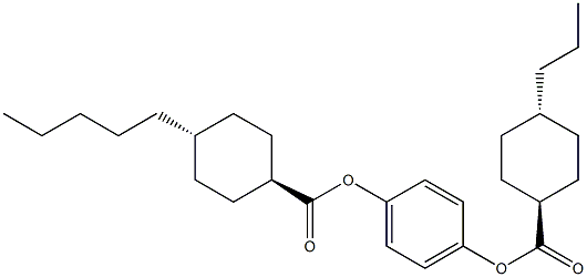 [反式(反式)]-4-戊基-环己烷羧酸 4-[[(4-丙基环己基)羰基]氧基]苯基酯