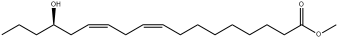 9,12-Octadecadienoic acid, 15-hydroxy-, methyl ester, (9Z,12Z,15R)-