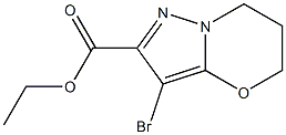 ethyl3-bromo-6,7-dihydro-5H-pyrazolo[5,1-b][1,3]oxazine-2-carboxylate