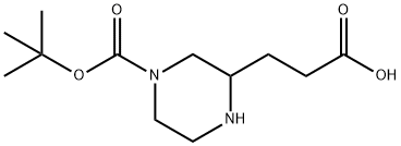 2-Piperazinepropanoic acid, 4-[(1,1-dimethylethoxy)carbonyl]-