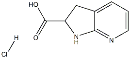 2,3-Dihydro-1H-pyrrolo[2,3-b]pyridine-2-carboxylic acid hydrochloride