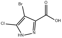 1H-Pyrazole-3-carboxylic acid, 4-bromo-5-chloro-