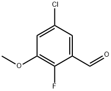 5-chloro-2-fluoro-3-methoxybenzaldehyde