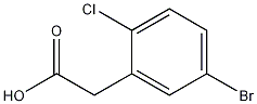 2-(5-bromo-2-chlorophenyl)acetic acid