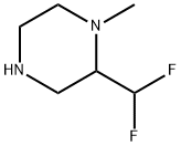 Piperazine, 2-(difluoromethyl)-1-methyl-