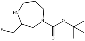 1H-1,4-Diazepine-1-carboxylic acid, 3-(fluoromethyl)hexahydro-, 1,1-dimethylethyl ester