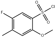 5-fluoro-2-methoxy-4-methylbenzene-1-sulfonyl chloride