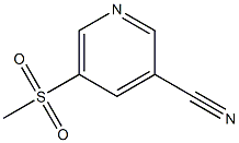 5-(methylsulfonyl)-3-Pyridinecarbonitrile