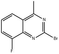 2-bromo-8-fluoro-4-methylquinazoline