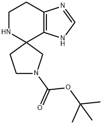 tert-butyl 3,5,6,7-tetrahydrospiro[imidazo[4,5-c]pyridine-4,3'-pyrrolidine]-1'-carboxylate