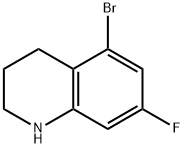 Quinoline, 5-bromo-7-fluoro-1,2,3,4-tetrahydro-