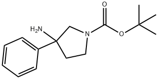 tert-butyl 3-amino-3-phenylpyrrolidine-1-carboxylate