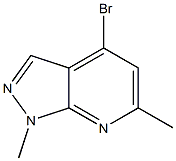 4-溴-1,6-二甲基-1H-吡唑并[3,4-b]吡啶