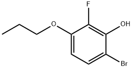 6-bromo-2-fluoro-3-propoxyphenol