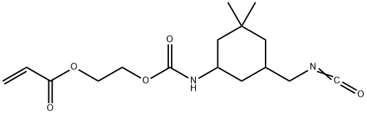 2-Propenoic acid, 2-[[[[5-(isocyanatomethyl)-3,3-dimethylcyclohexyl]amino]carbonyl]oxy]ethyl ester