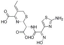 (R,Z)-2-((R)-((Z)-2-(2-aMinothiazol-4-yl)-2-(hydroxyiMino)acetaMido)(carboxy)Methyl)-5-ethylidene-5,6-dihydro-2H-1,3-thiazine-4-carboxylic acid