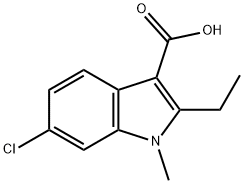 6-Chloro-2-ethyl-1-methyl-1H-indole-3-carboxylic acid