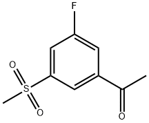 3'-Fluoro-5'-(methylsulphonyl)acetophenone