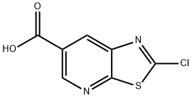 Thiazolo[5,4-b]pyridine-6-carboxylic acid, 2-chloro-