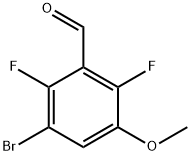 3-Bromo-2,6-difluoro-5-methoxybenzaldehyde