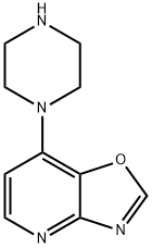 Oxazolo[4,5-b]pyridine, 7-(1-piperazinyl)-