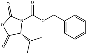 3-Oxazolidinecarboxylic acid, 4-(1-methylethyl)-2,5-dioxo-, phenylmethyl ester, (R)-