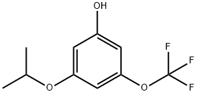 3-(propan-2-yloxy)-5-(trifluoromethoxy)phenol