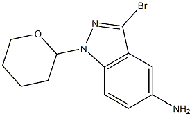 3-Bromo-1-(tetrahydro-2H-pyran-2-yl)-1H-indazol-5-amine