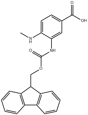 3-(((9H-fluoren-9-yl)methoxy)carbonylamino)-4-(methylamino)benzoic acid