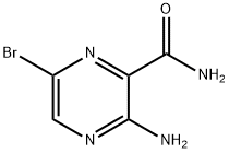 3-氨基-6-溴吡嗪-2-甲酰胺