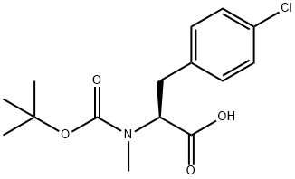 (2S)-3-(4-chlorophenyl)-2-[methyl-[(2-methylpropan-2-yl)oxycarbonyl]amino]propanoic acid