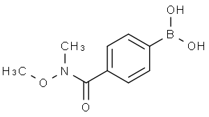 {4-[Methoxy(methyl)carbamoyl]phenyl}boronic acid