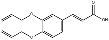 2-Propenoic acid, 3-[3,4-bis(2-propen-1-yloxy)phenyl]-, (2E)-