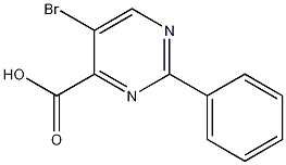5-溴-2-苯基嘧啶-4-羧酸