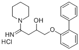 4-IMINO-1-(2-PHENYLPHENOXY)-4-PIPERIDINEBUTAN-2-OL HYDROCHLORIDE