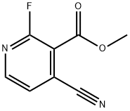 3-Pyridinecarboxylic acid, 4-cyano-2-fluoro-, methyl ester