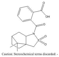 N-(2-羧基苯甲酰基)-(-)-10,2-樟脑磺内酰胺