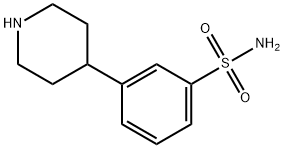 BENZENESULFONAMIDE, 3-(4-PIPERIDINYL)-