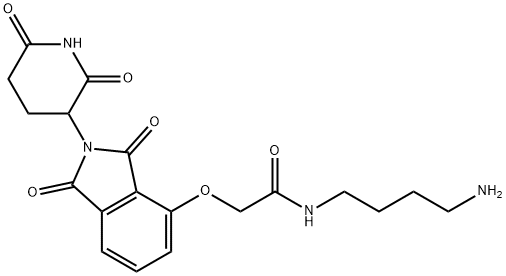 Thalidomide-O-amido-C4-NH2