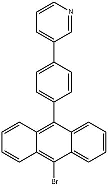 Pyridine, 3-[4-(10-bromo-9-anthracenyl)phenyl]-